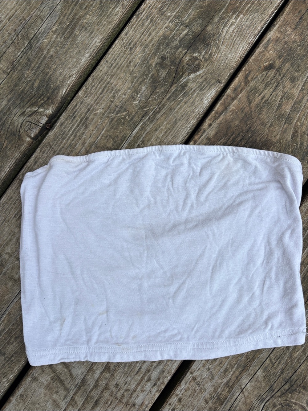 SHEIN White Tube Top
